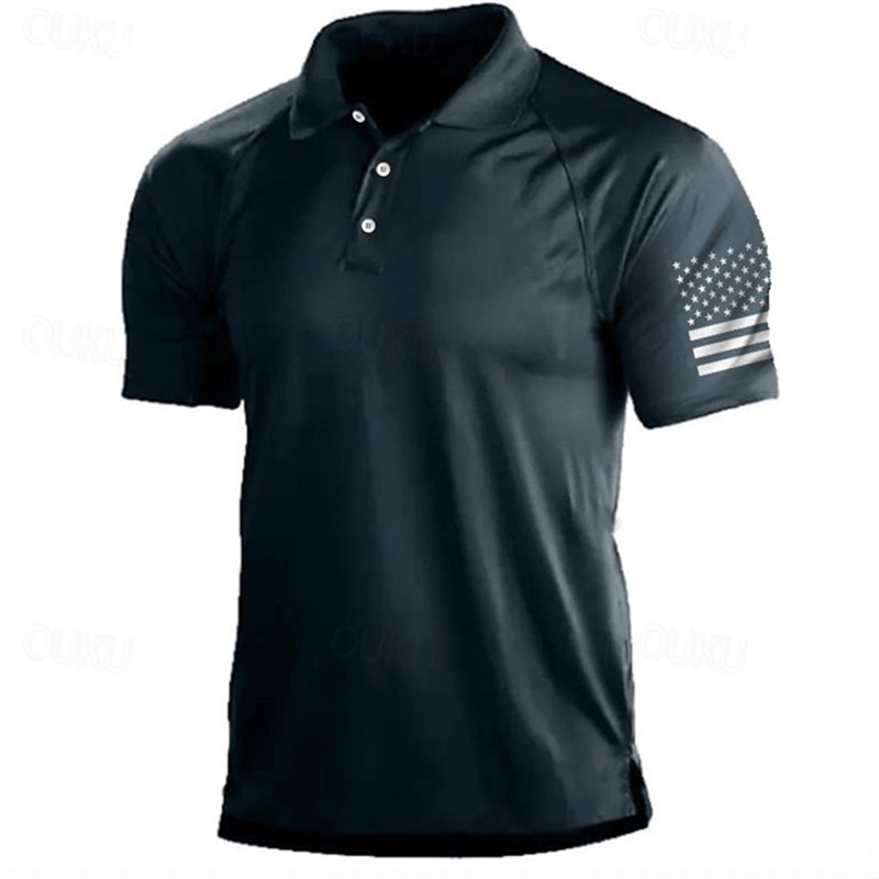 Polo à motif de drapeau améric - Golf Equipment Brands avis et prix